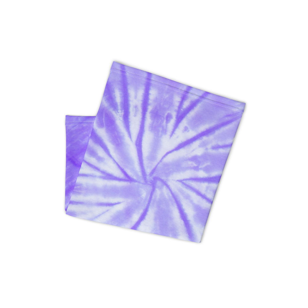 CRXWN | Drip or Dye Custom Tie Dye 3-in-1 UNISEX Gaiter PURPLE