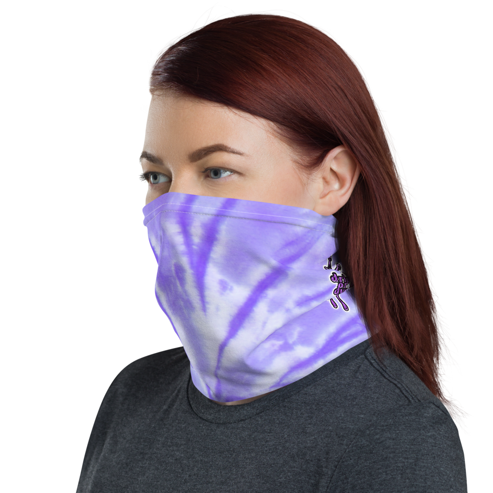 CRXWN | Drip or Dye Custom Tie Dye 3-in-1 UNISEX Gaiter PURPLE