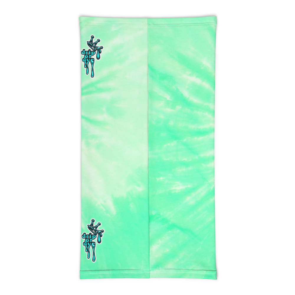 CRXWN | Drip or Dye Custom Tie Dye 3-in-1 UNISEX Gaiter SEAFOAM