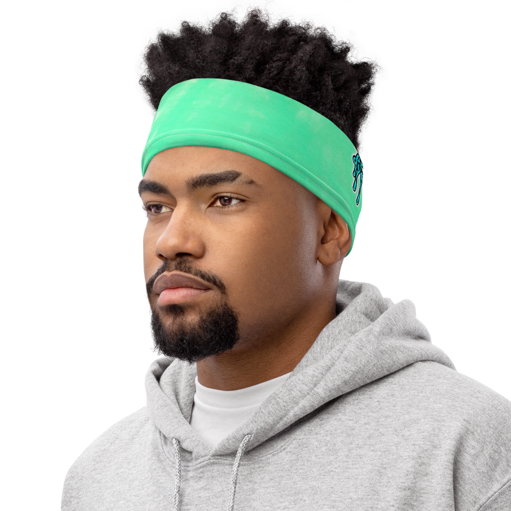 CRXWN | Drip or Dye Custom Tie Dye 3-in-1 UNISEX Gaiter SEAFOAM
