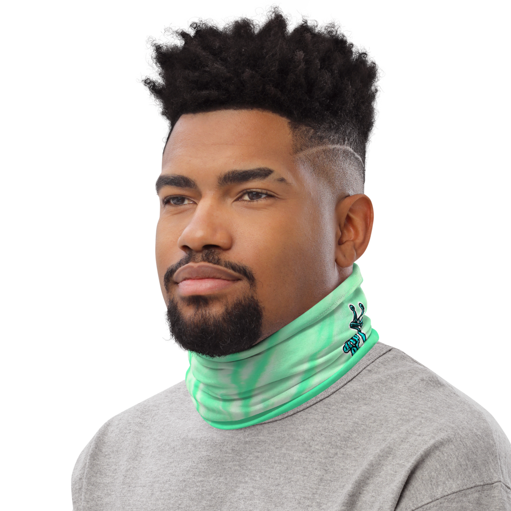 CRXWN | Drip or Dye Custom Tie Dye 3-in-1 UNISEX Gaiter SEAFOAM