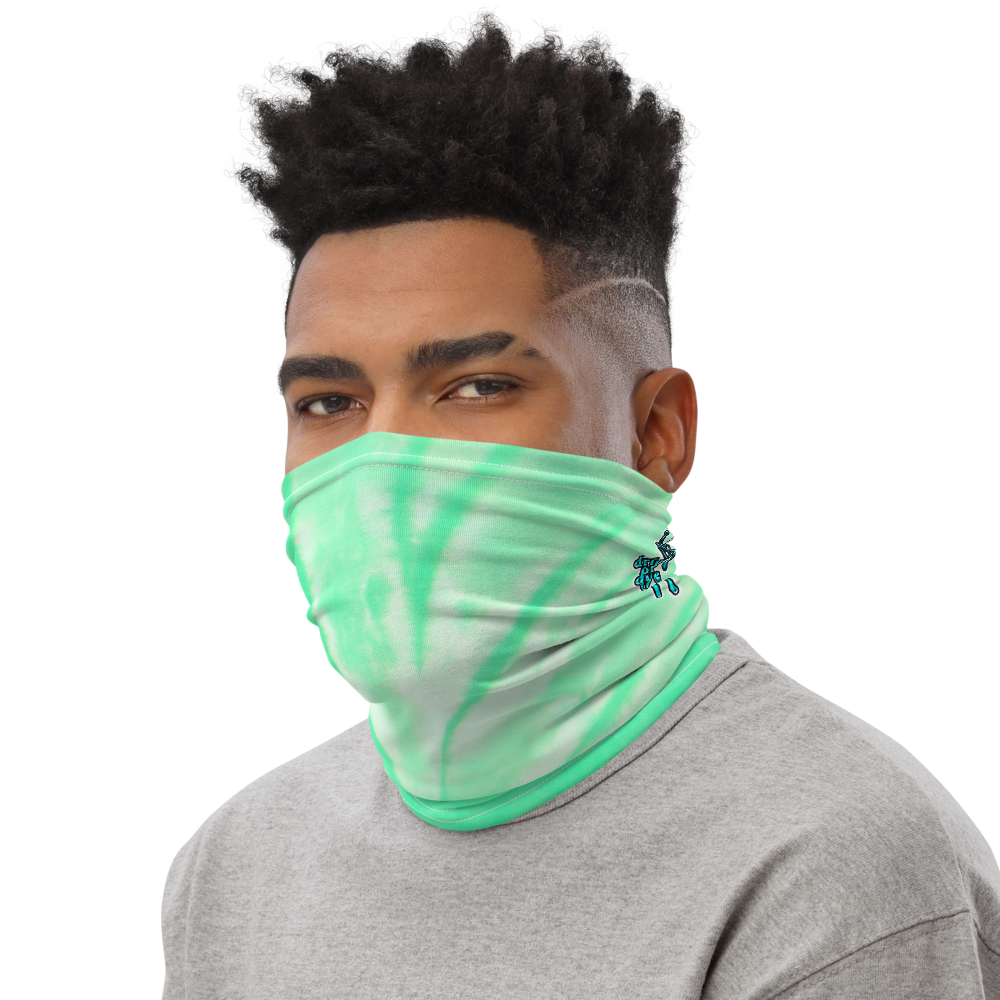 CRXWN | Drip or Dye Custom Tie Dye 3-in-1 UNISEX Gaiter SEAFOAM