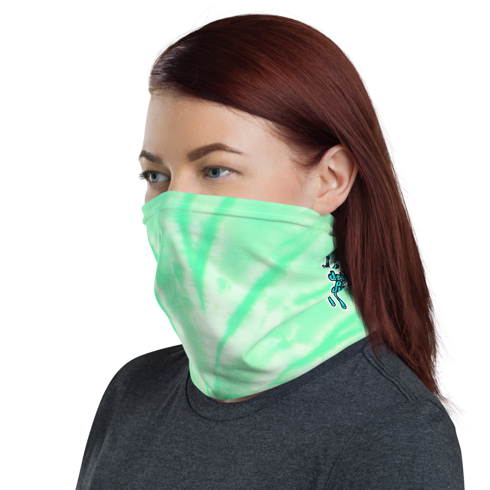 CRXWN | Drip or Dye Custom Tie Dye 3-in-1 UNISEX Gaiter SEAFOAM