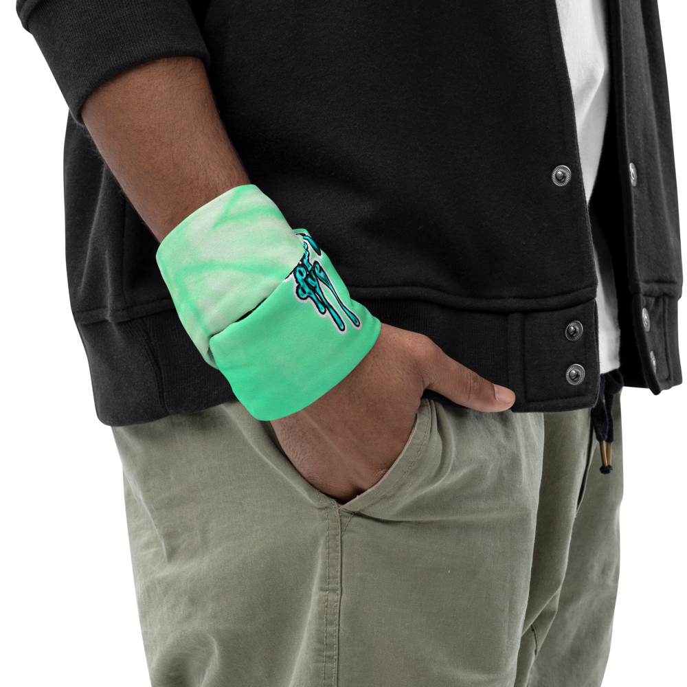 CRXWN | Drip or Dye Custom Tie Dye 3-in-1 UNISEX Gaiter SEAFOAM