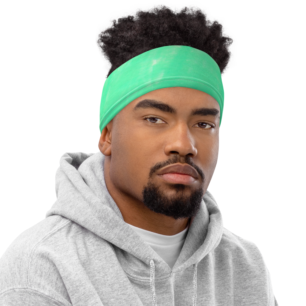 CRXWN | Drip or Dye Custom Tie Dye 3-in-1 UNISEX Gaiter SEAFOAM