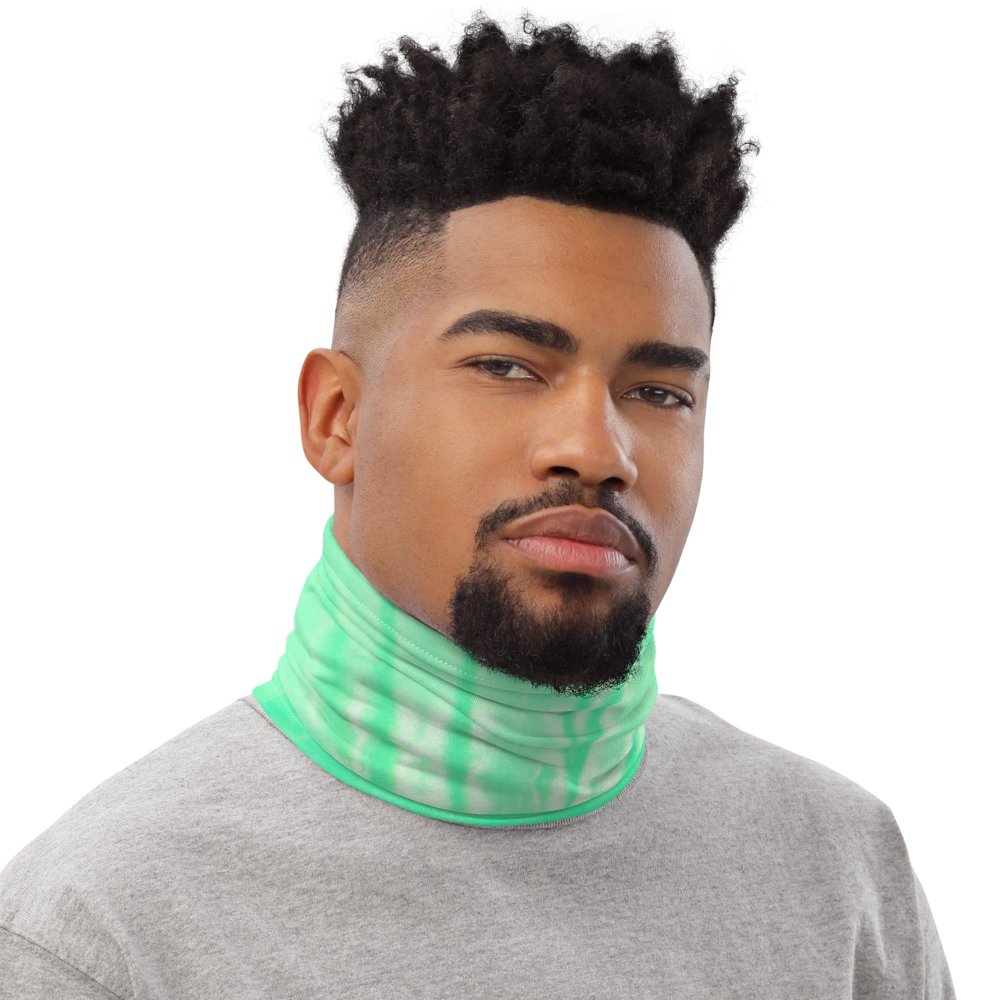 CRXWN | Drip or Dye Custom Tie Dye 3-in-1 UNISEX Gaiter SEAFOAM