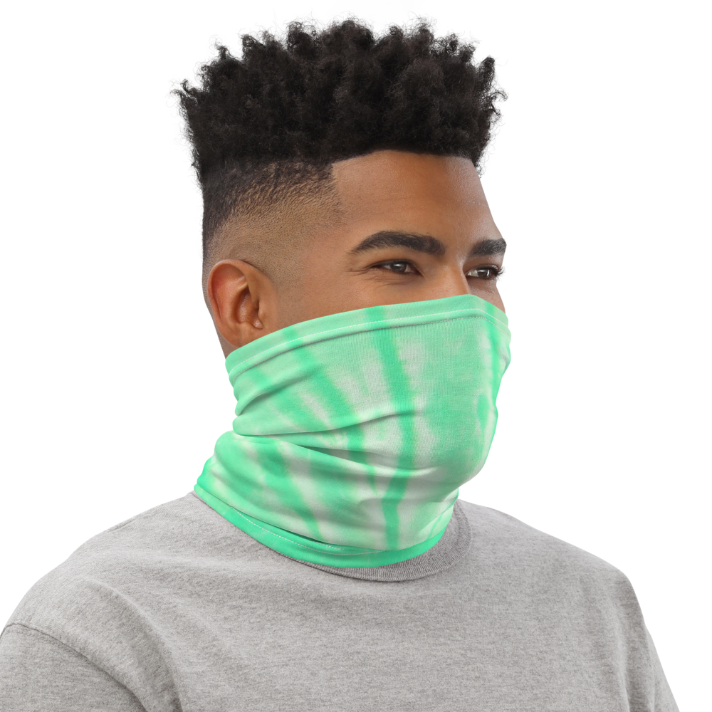 CRXWN | Drip or Dye Custom Tie Dye 3-in-1 UNISEX Gaiter SEAFOAM
