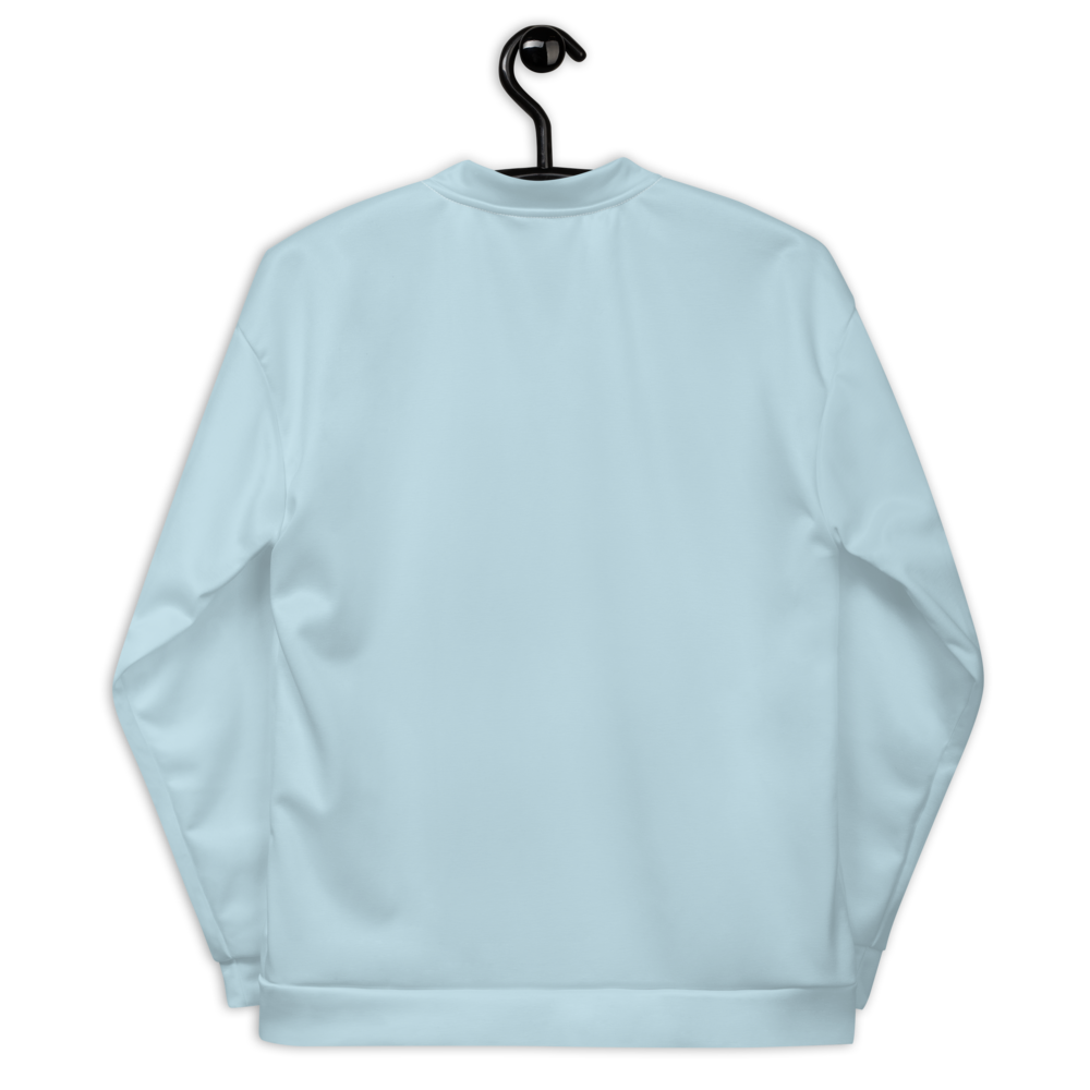 CRXWN | Drip or Dye Sunblocked Run Star Hike Sky Blue Solid UNISEX Bomber Jacket