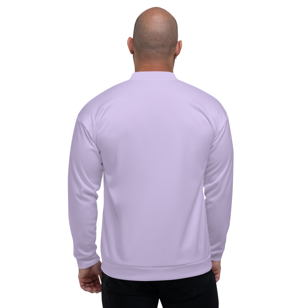 CRXWN | Drip or Dye Sunblocked Run Star Hike Pastel Purple Solid UNISEX Bomber Jacket