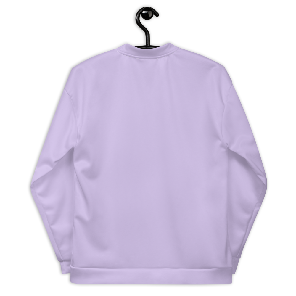 CRXWN | Drip or Dye Sunblocked Run Star Hike Pastel Purple Solid UNISEX Bomber Jacket