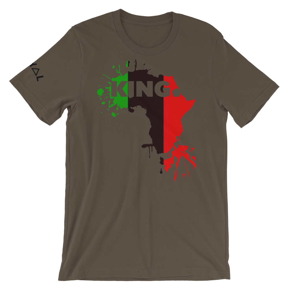 ROYAL. Wear | Nu Afrique Melanin Magic Conscious King UNISEX Variety Tee 7 Colors