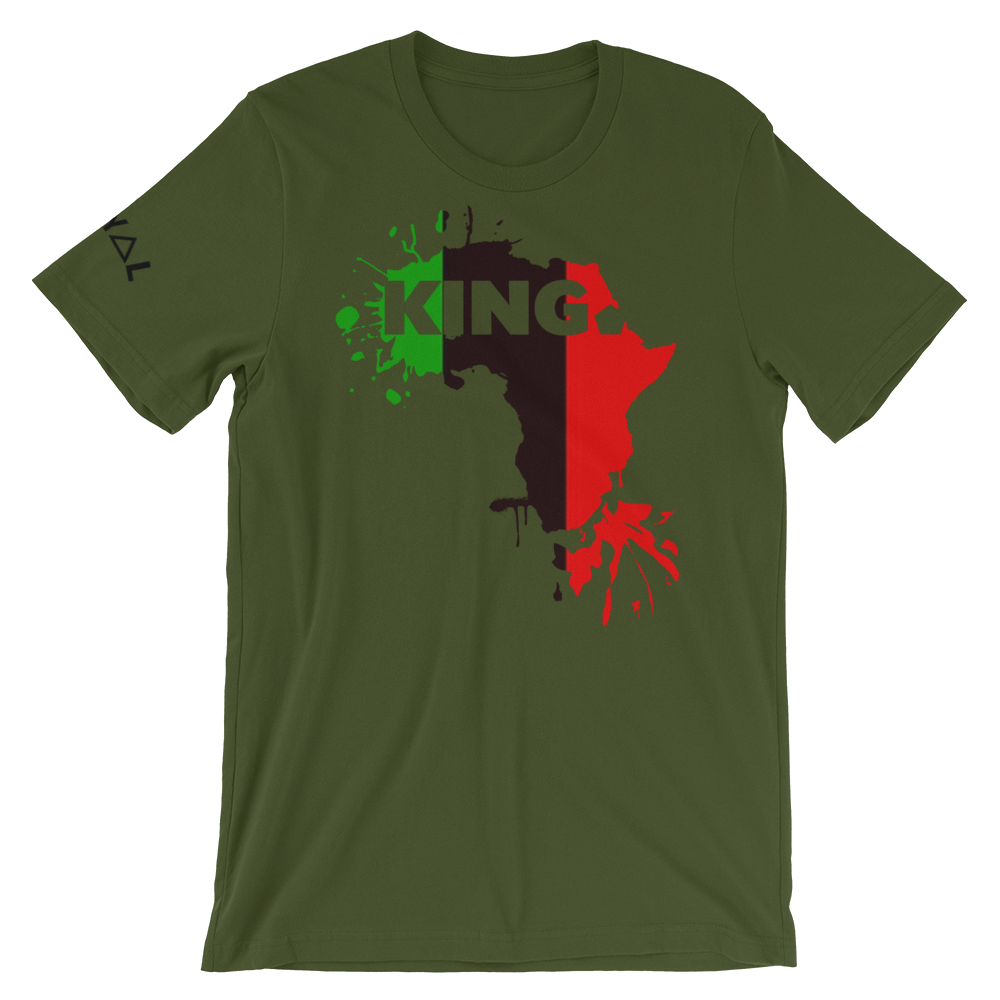 ROYAL. Wear | Nu Afrique Melanin Magic Conscious King UNISEX Variety Tee 7 Colors
