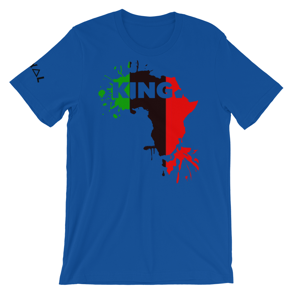 ROYAL. Wear | Nu Afrique Melanin Magic Conscious King UNISEX Variety Tee 7 Colors