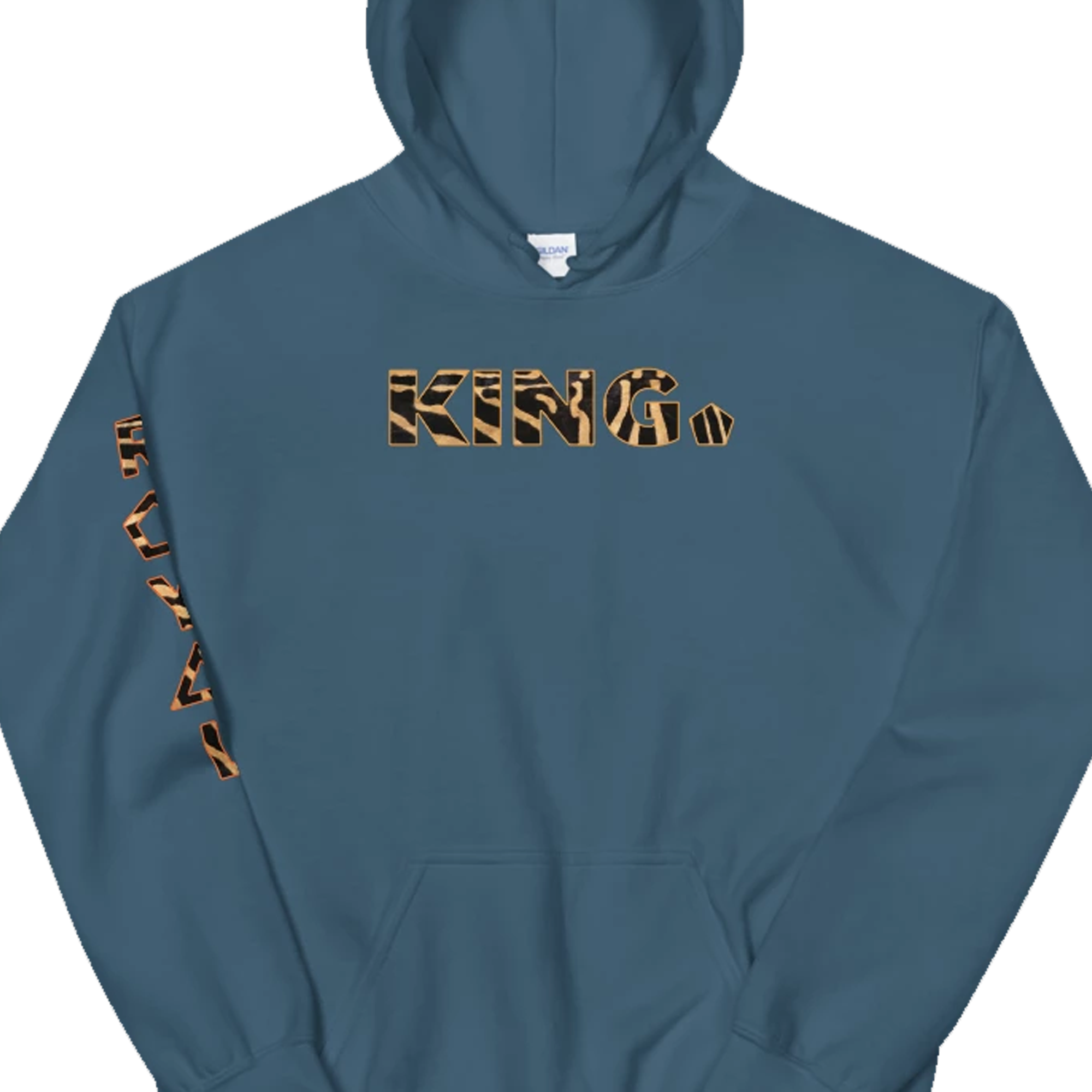 ROYAL. WEAR | HUMAN-IMAL KING STATEMENT HOODIE BROWN ZEBRA COLOR VARIETIES