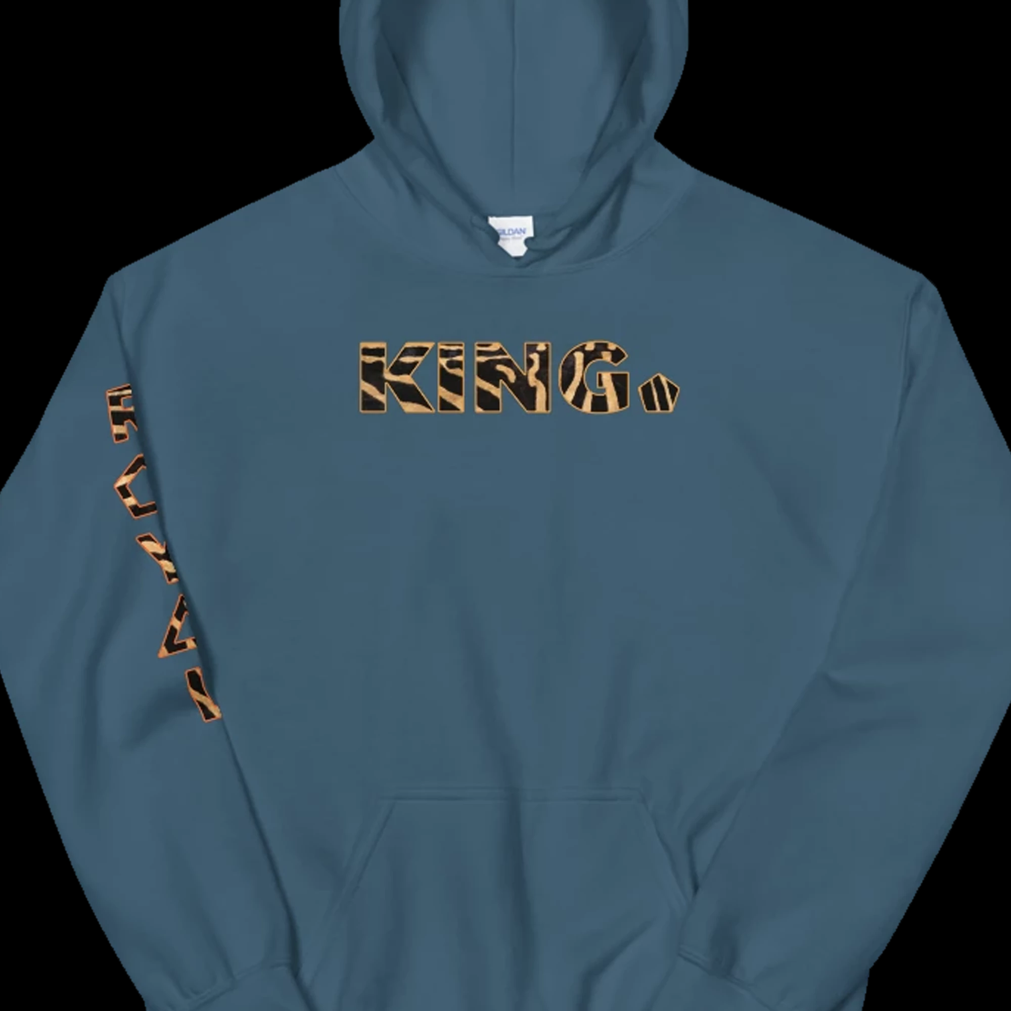 ROYAL. WEAR | HUMAN-IMAL KING STATEMENT HOODIE BROWN ZEBRA COLOR VARIETIES