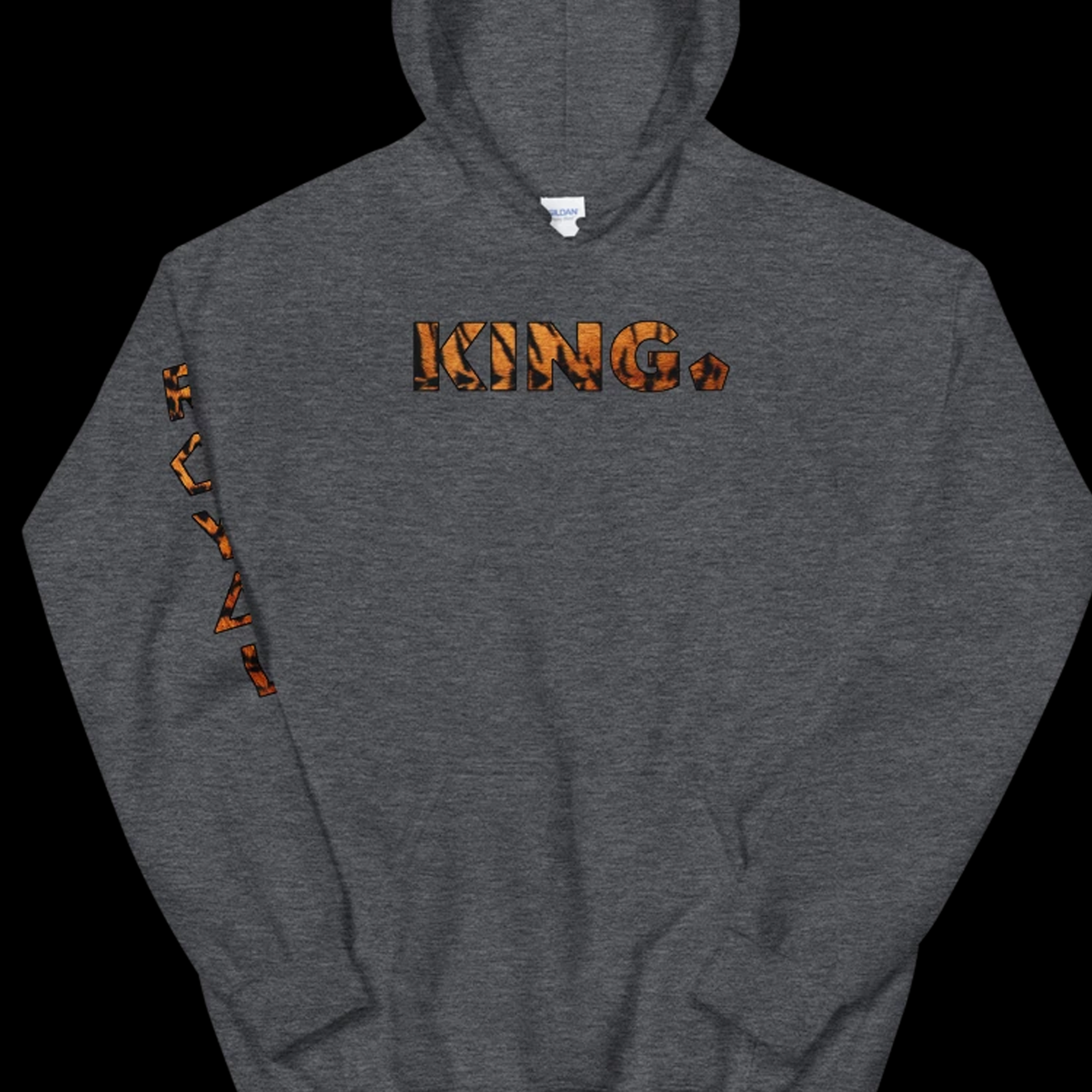ROYAL. WEAR | HUMAN-IMAL KING STATEMENT HOODIE ZEN FIGHTER TIGER BASICS VARIETIES
