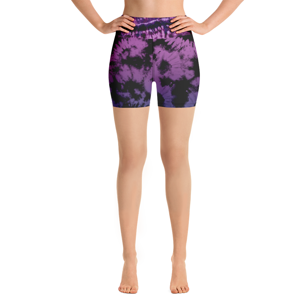 CRXWN | Drip or Dye Max 720 Bubble Pack HER Collection Acid Wash Tye Dye Yoga Shorts