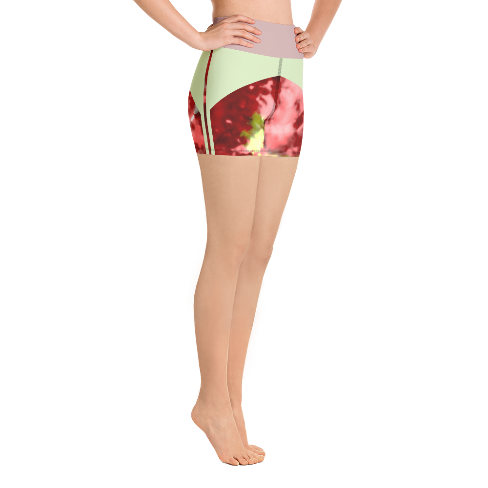 CRXWN | Drip or Dye Max Verona Guava Ice HER Collection Acid Wash Tye Dye Yoga Shorts