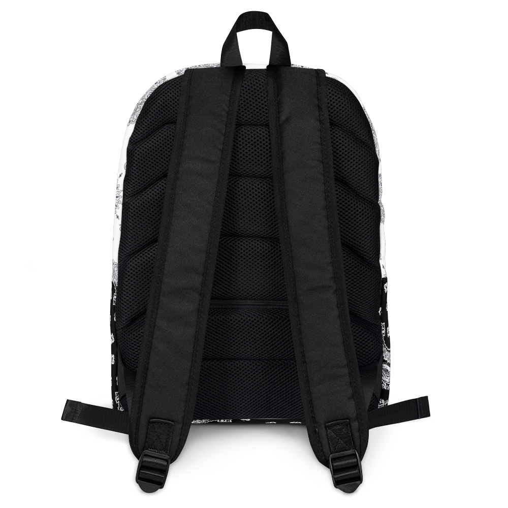 ROYAL ICONIC | Bandana Patchwork BACKPACK Digital Frontier HueMan Gang Tie Dye Classic Urban Hippie