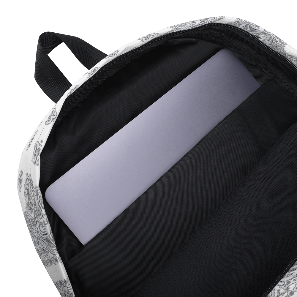 ROYAL ICONIC | Bandana Patchwork BACKPACK Digital Frontier HueMan Gang Tie Dye Classic Urban Hippie