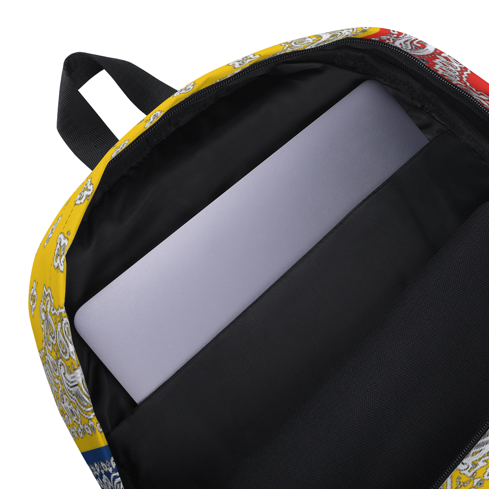 ROYAL ICONIC | Bandana Patchwork BACKPACK Digital Frontier HueMan Gang Cobain Collective Carousel 3 Color Variations