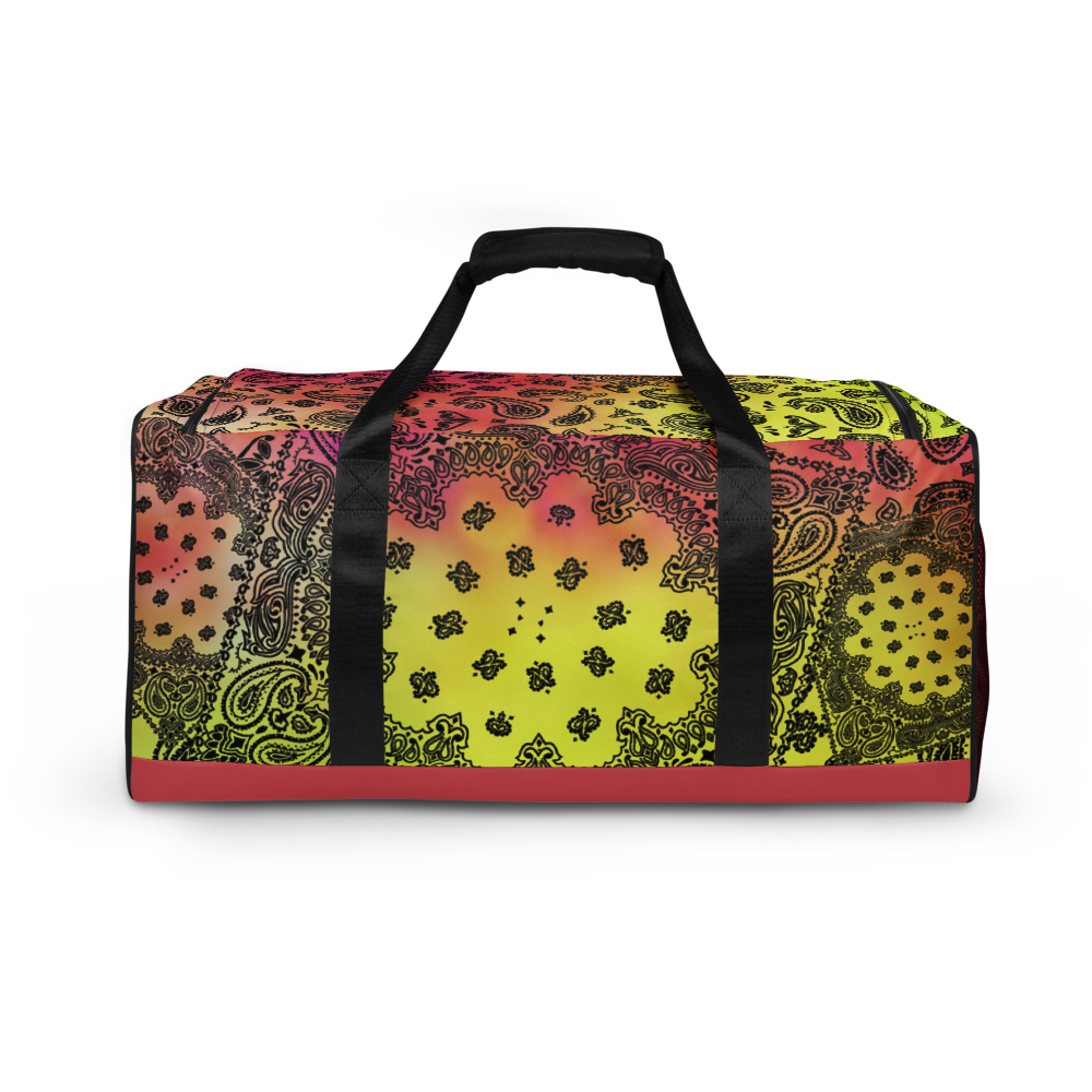 ROYAL ICONIC | OG Candy Bandana Tie Dye Paisley Cloud Dye Skate Bag Gang Gang Duffel Bag Pink Lemonade Banana Cabaret Retro Baseball Logo