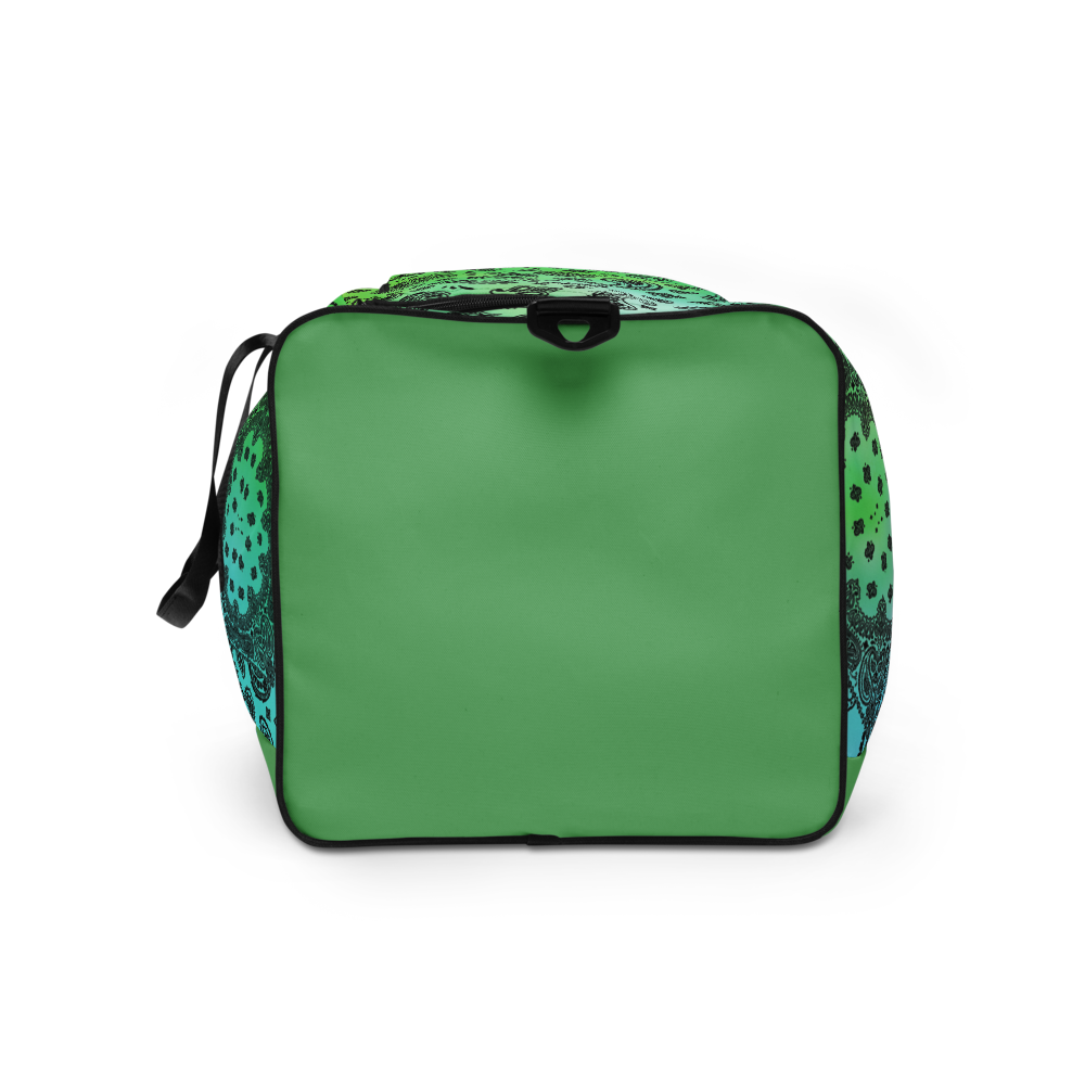 ROYAL ICONIC | OG Candy Bandana Tie Dye Paisley Cloud Dye Skate Bag Gang Gang Duffel Bag Teal Alien Eilish Retro Baseball Logo