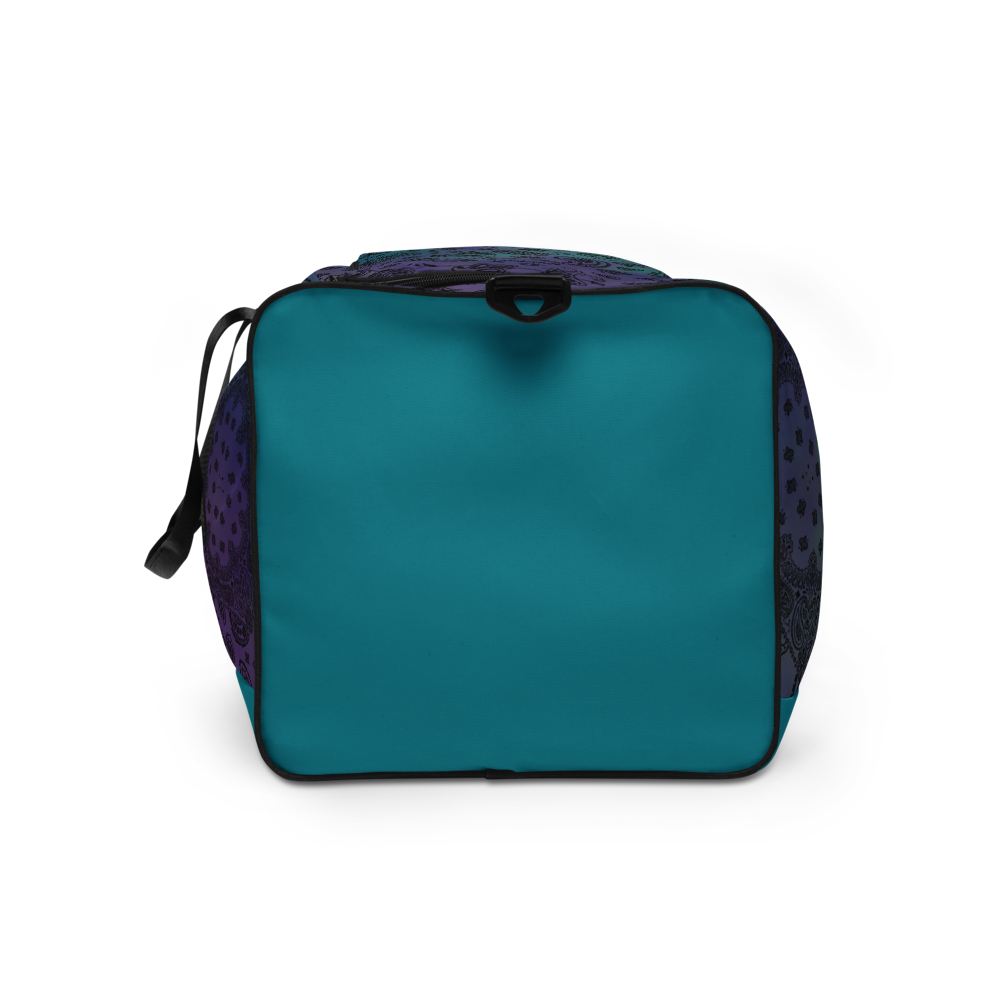 ROYAL ICONIC | OG Candy Bandana Tie Dye Paisley Cloud Dye Skate Bag Gang Gang Duffel Bag Purple Hendrixx Retro Baseball Logo
