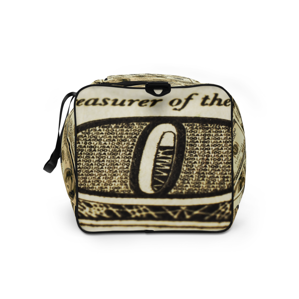 ROYAL ICONIC | The 100 Dollar Duffel Bag Nu Money Iconic MM's Workout Gym Bag GTA Guap Im in my Bag Secure the Bag Pink Money Bag | Classic Cash Bag Variant