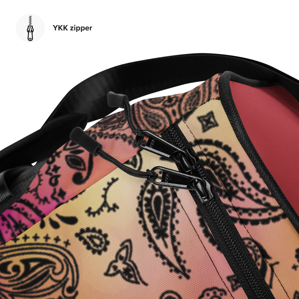 ROYAL ICONIC | OG Candy Bandana Tie Dye Paisley Cloud Dye Skate Bag Gang Gang Duffel Bag Pink Lemonade Banana Cabaret Retro Baseball Logo
