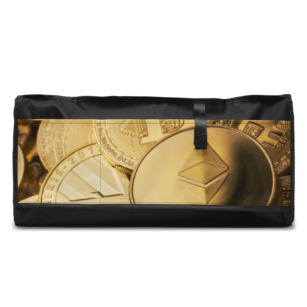 ROYAL ICONIC | Bitcoin Billionaire Money Manifest Duffle Bag The New Economy Iconic BB's Crypto Cash Secure the Bag | Btc Bills Variants