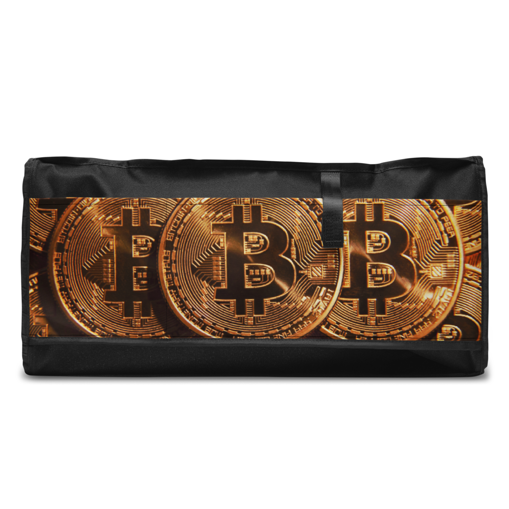 ROYAL ICONIC | Bitcoin Billionaire Money Manifest Duffle Bag The New Economy Iconic BB's Crypto Cash Secure the Bag | Btc Digital Gold Variants