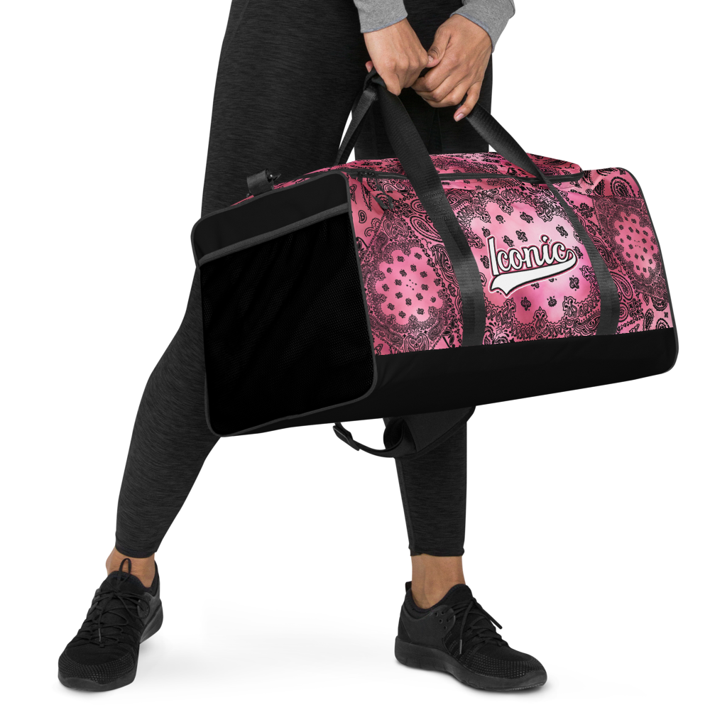 ROYAL ICONIC | OG Candy Bandana Tie Dye Paisley Cloud Dye Skate Bag Gang Gang Duffel Bag Pretty in Pink Sugar Color Cloud Baseball Logo