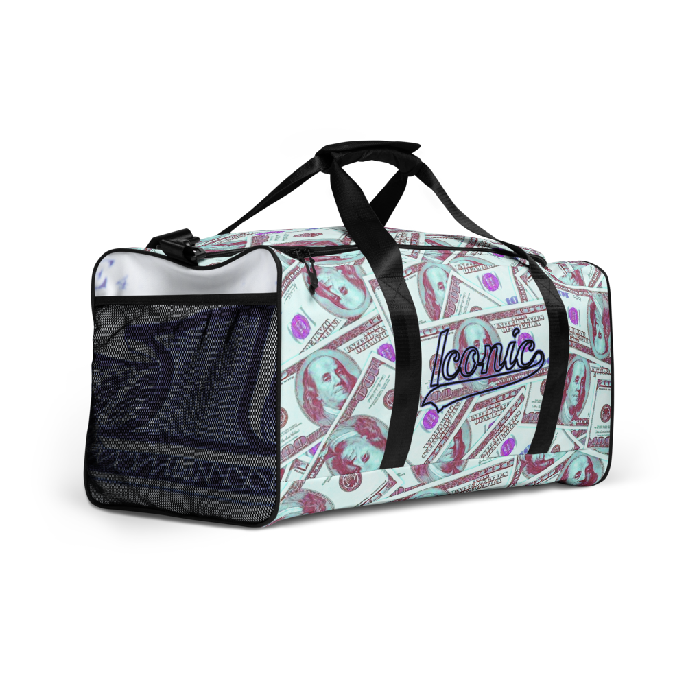 ROYAL ICONIC | The 100 Dollar Duffel Bag Nu Money Iconic MM's Workout Gym Bag GTA Guap Secure the Bag | BlueFace