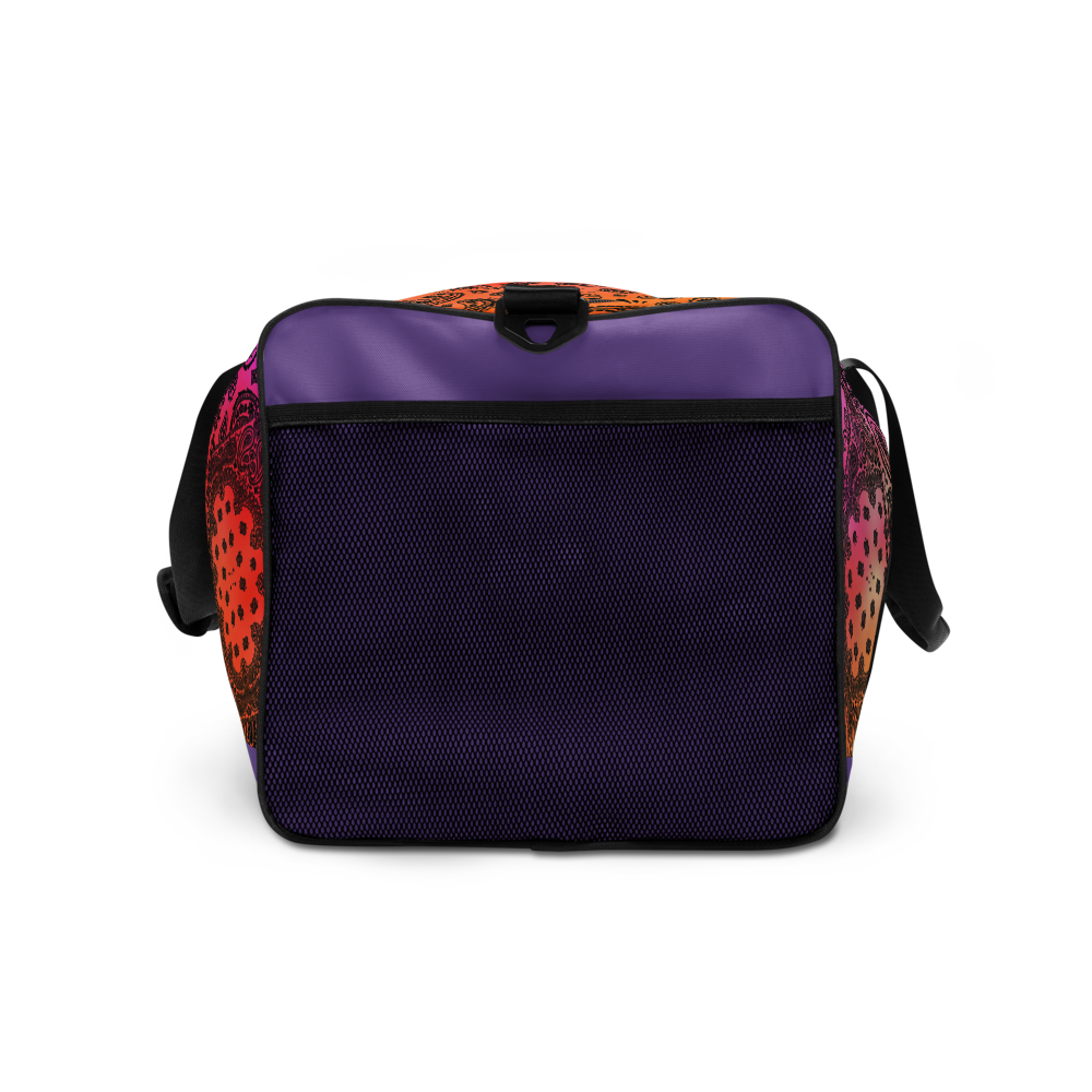 ROYAL ICONIC | OG Candy Bandana Tie Dye Paisley Cloud Dye Skate Bag Gang Gang Duffel Bag Sunset Tan Sands Retro Baseball Logo