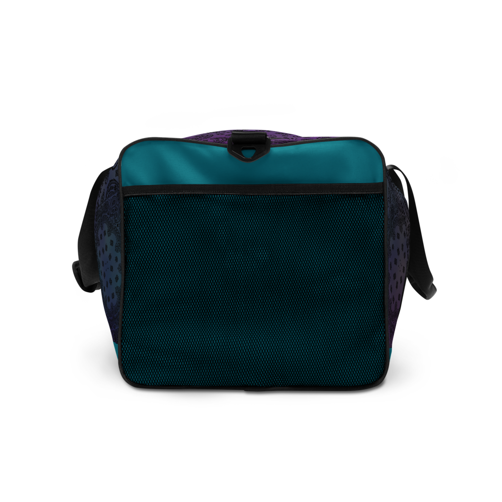 ROYAL ICONIC | OG Candy Bandana Tie Dye Paisley Cloud Dye Skate Bag Gang Gang Duffel Bag Purple Hendrixx Retro Baseball Logo