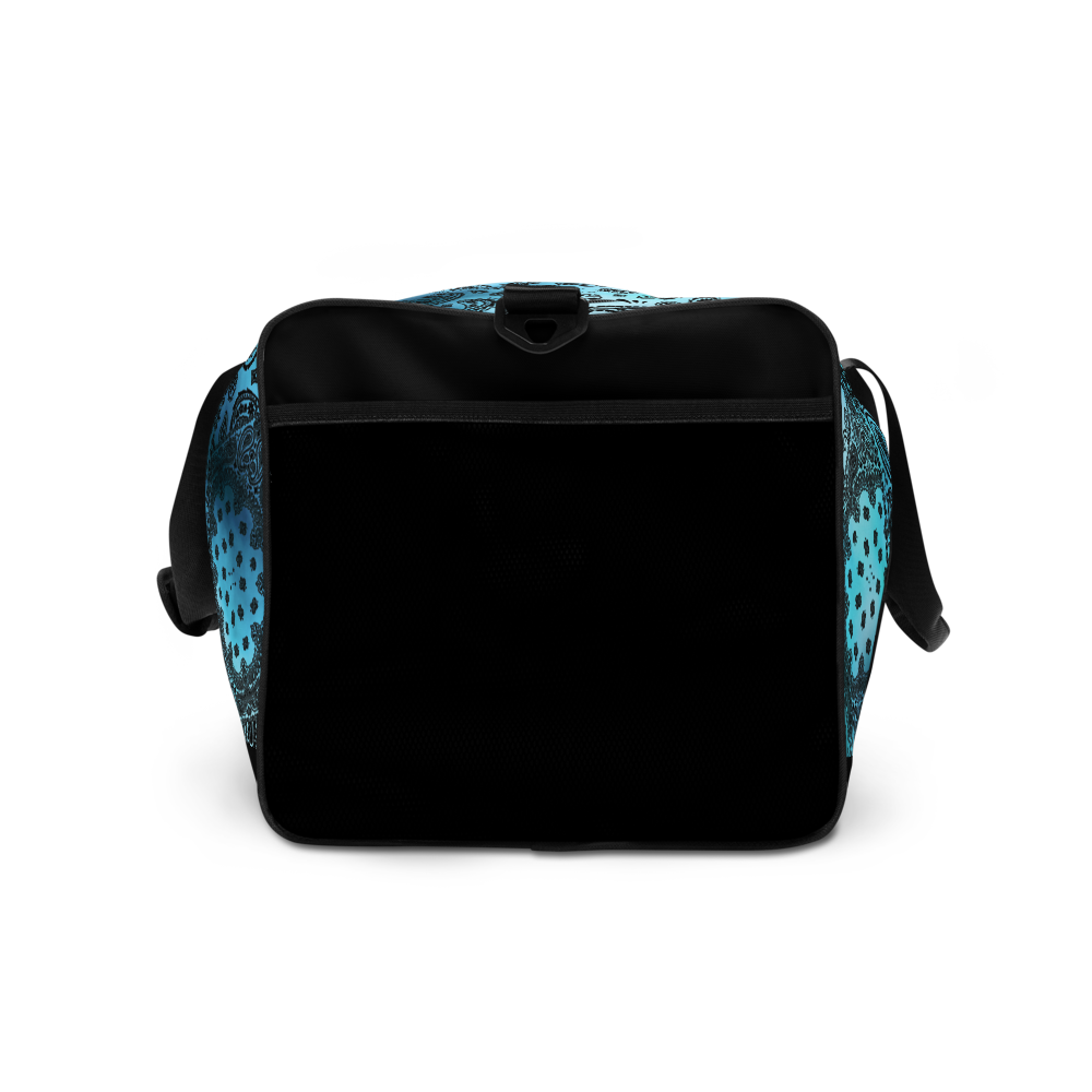 ROYAL ICONIC | OG Candy Bandana Tie Dye Paisley Cloud Dye Skate Bag Gang Gang Duffel Bag Sky Baby Blue Retro Baseball Logo