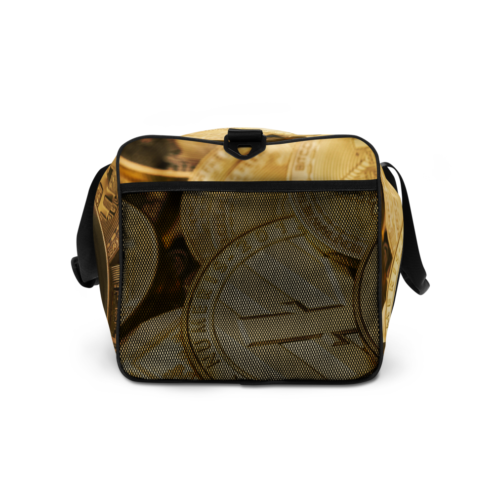 ROYAL ICONIC | Bitcoin Billionaire Money Manifest Duffle Bag The New Economy Iconic BB's Crypto Cash Secure the Bag | Gold Standard Variants