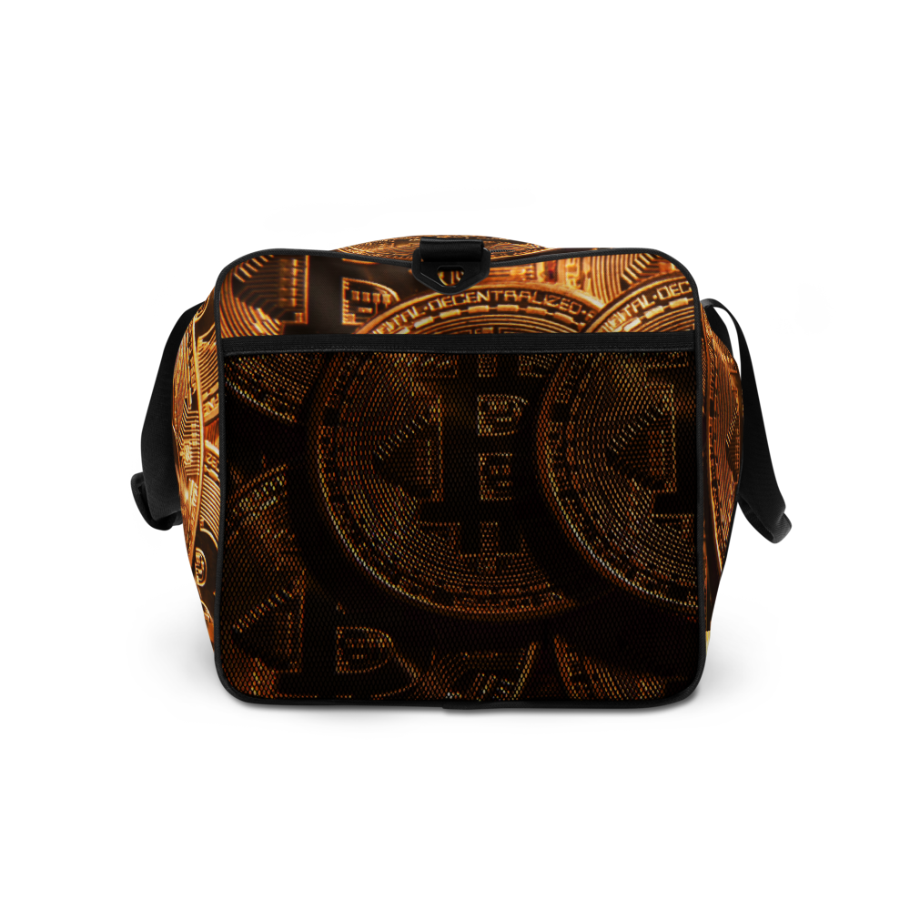 ROYAL ICONIC | Bitcoin Billionaire Money Manifest Duffle Bag The New Economy Iconic BB's Crypto Cash Secure the Bag | Btc Digital Gold Variants
