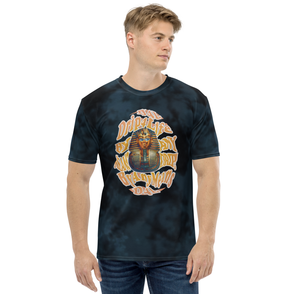 CRXWN | ROYAL Urban Resort 2021 | Royal Drip | D4L By Any Means Trippy 60s Acid Wash Jersey Tee Pixel Shades Gold Pharaoh 700 Sun Blue