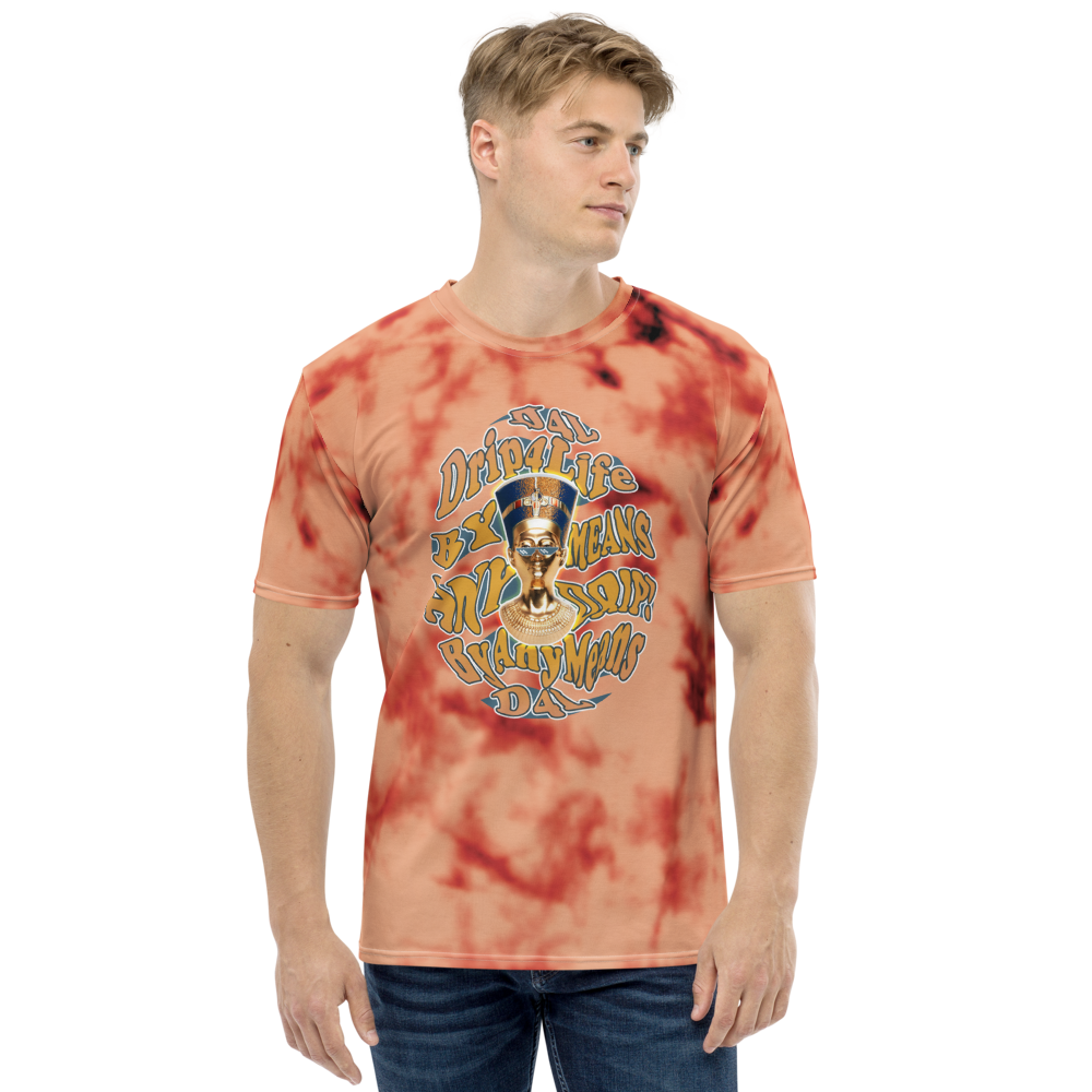 CRXWN | ROYAL Urban Resort 2021 | Royal Drip | D4L By Any Means Trippy 60s Acid Wash Jersey Tee Pixel Shades Gold Nefertiti 700 Sun Pink