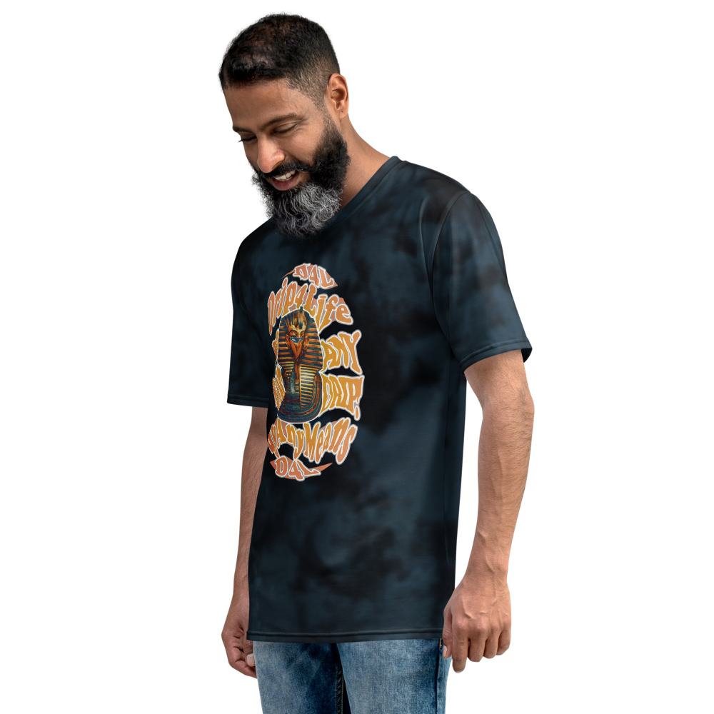 CRXWN | ROYAL Urban Resort 2021 | Royal Drip | D4L By Any Means Trippy 60s Acid Wash Jersey Tee Pixel Shades Gold Pharaoh 700 Sun Blue