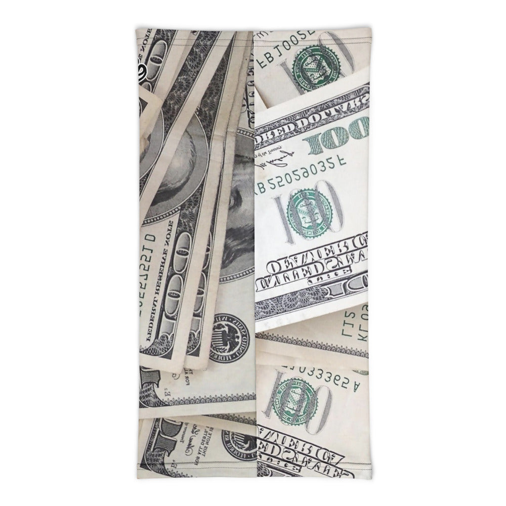 ROYAL ICONIC | Money Manifest The New Cash Iconic MM's Gaiter Face Mask All about the Benjamins Money Talks | Classic Clean Crisp Bills