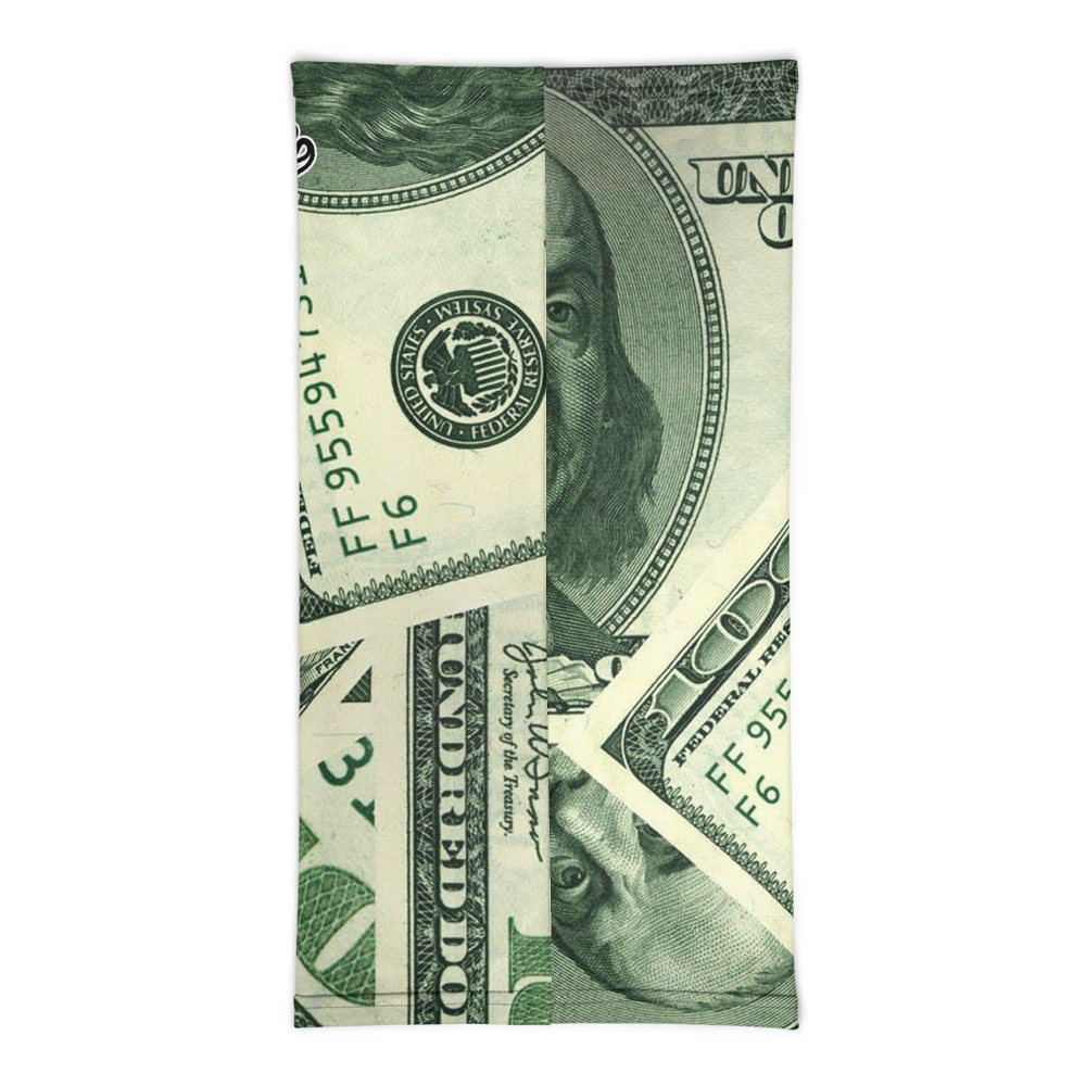 ROYAL ICONIC | Money Manifest The New Cash Iconic MM's Gaiter Face Mask All about the Benjamins Money Talks | Greenbacks