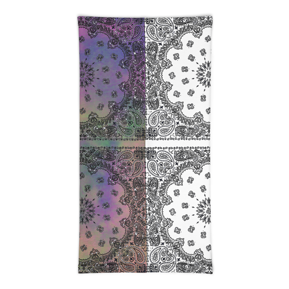 ROYAL ICONIC | Bandana Flag Tie Dye Acid Wash Aether Pour Unisex 3-in-1 Gaiter HueMan Gang Cray On Color Cloud Hendrixx 2 OPTIONS