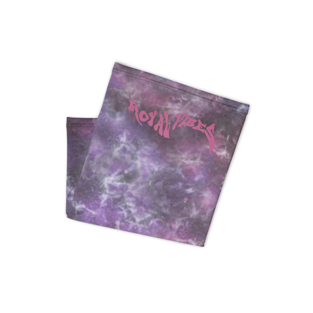 CRXWN | Royal Urban Resort | Trippy Drippy Bleach Acid Wash Royal Vibes Unisex Gaiter cmft PSG Royal Purple Acid Wash