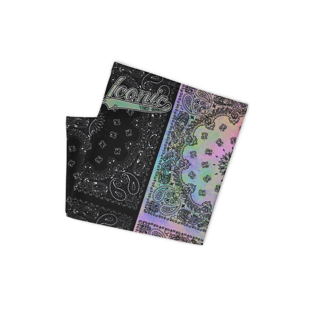 ROYAL ICONIC | Bandana Flag Tie Dye Acid Wash Aether Pour Unisex 3-in-1 Gaiter HueMan Gang Cray On Color Cloud Hendrixx 2 OPTIONS