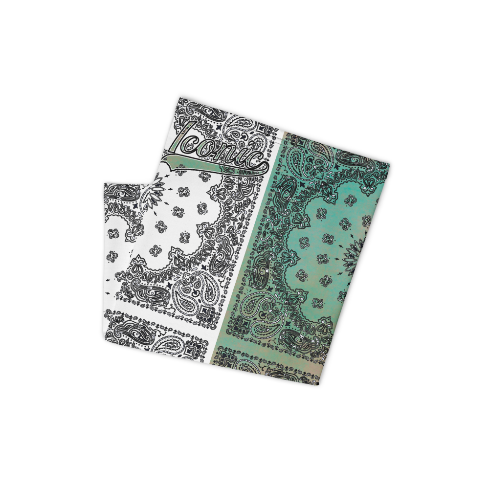ROYAL ICONIC | Bandana Flag Tie Dye Acid Wash Aether Pour Unisex Facemask Gaiter HueMan Gang Cray On Color Cloud Cotton Candy 2 OPTIONS
