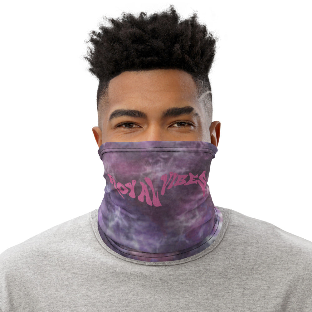 CRXWN | Royal Urban Resort | Trippy Drippy Bleach Acid Wash Royal Vibes Unisex Gaiter cmft PSG Royal Purple Acid Wash