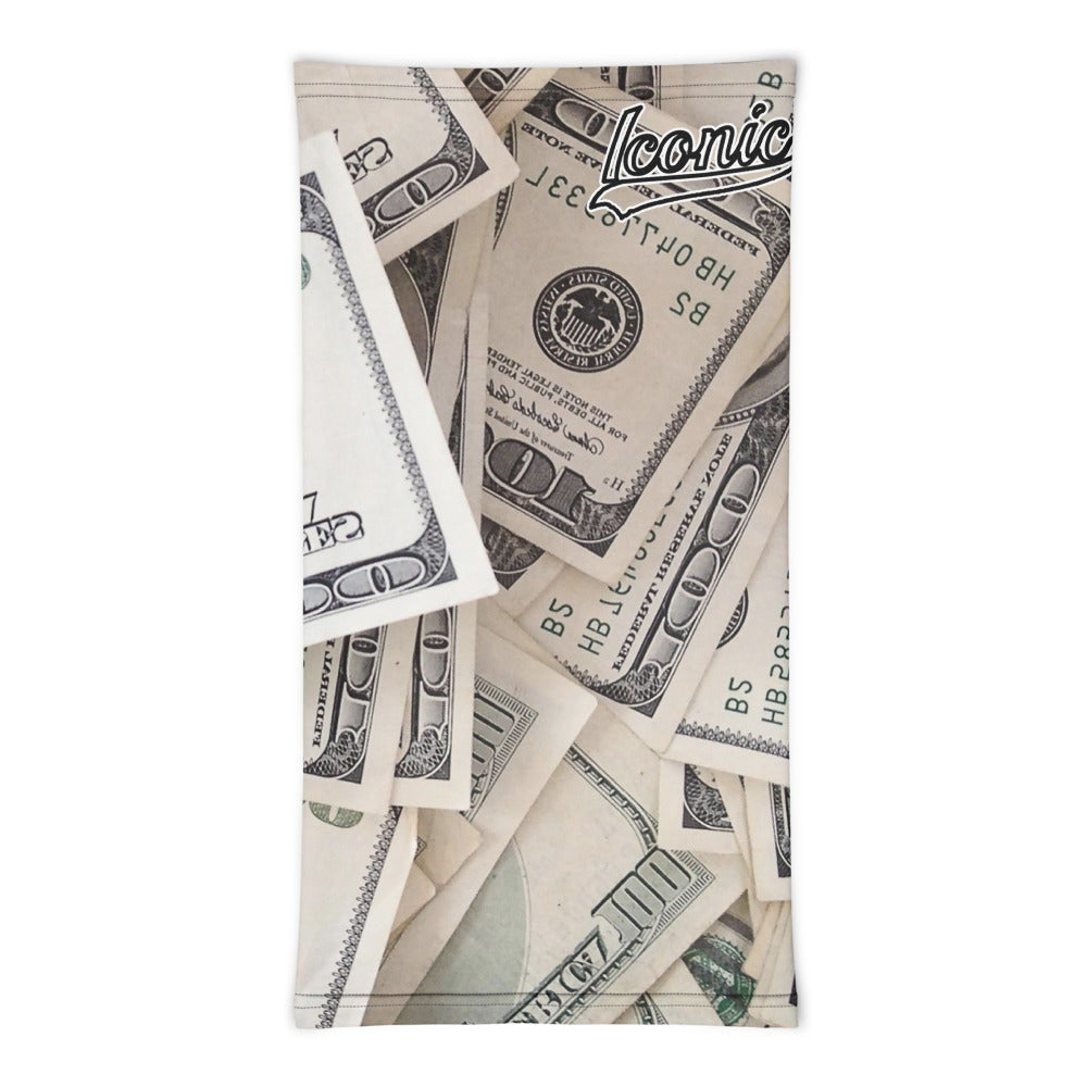ROYAL ICONIC | Money Manifest The New Cash Iconic MM's Gaiter Face Mask All about the Benjamins Money Talks | Classic Clean Crisp Bills